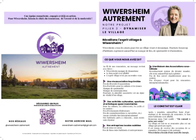 Pilier 3 - Dynamiser le village / PDF